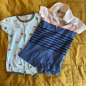 12 Month Summer onesies